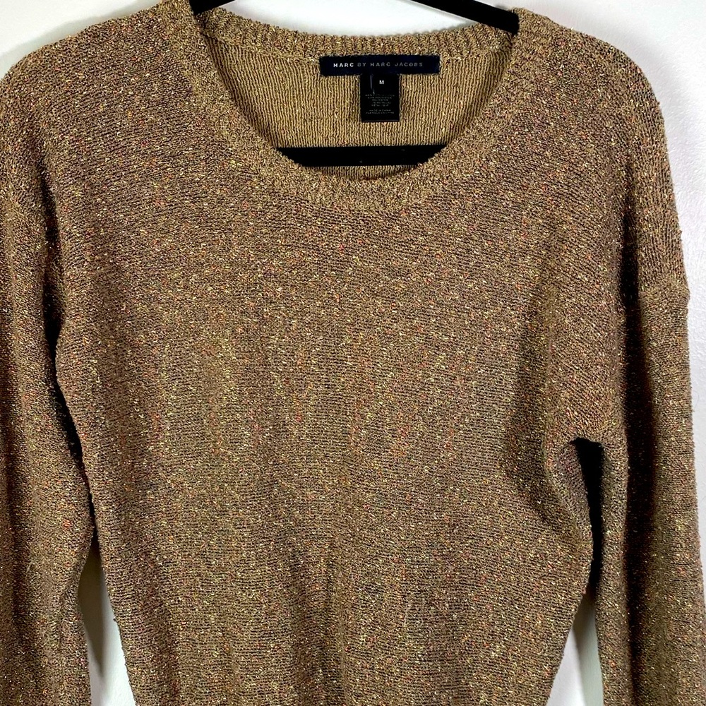 Marc Jacobs Tan Crew Neck Sweater